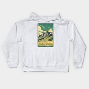 Guadalupe Mountains National Park Travel Poster Kids Hoodie